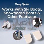 Adjustable Ski Boot Heel Lift Inserts and Wedges