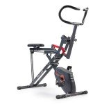 Sunny Health & Fitness Dual Function Rowing Bike