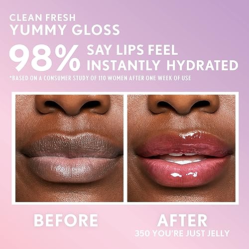COVERGIRL Clean Fresh Yummy Gloss - Sheer Vegan Lip Gloss