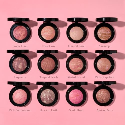 LAURA GELLER Blush-n-Brighten Marbleized Blush- Pink Buttercream