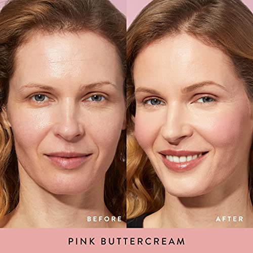 LAURA GELLER Blush-n-Brighten Marbleized Blush- Pink Buttercream