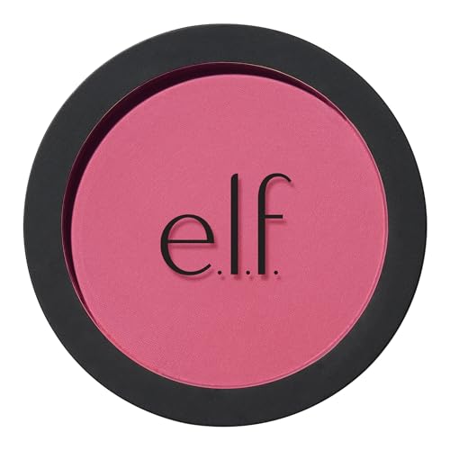 e.l.f. Primer-Infused Matte Blush, Long-Lasting & Lightweight