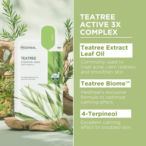 Mediheal Tea Tree Essential Face Mask - Skin Soothing