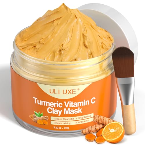 Ulluxe Turmeric Vitamin C Clay Face Mask 5.29 oz
