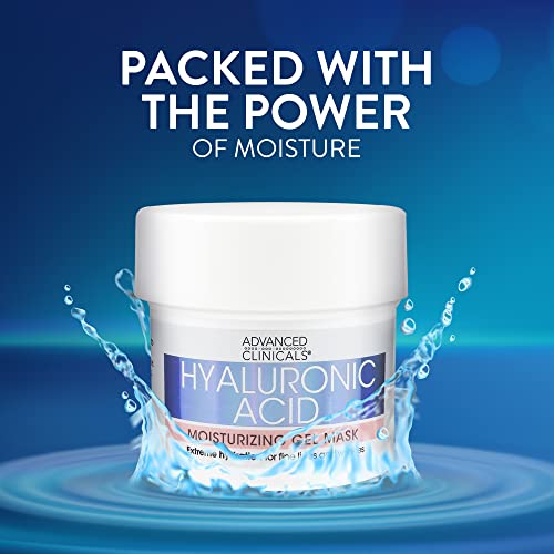 Hyaluronic Acid Facial Mask: Brightening, Hydrating Anti-Aging 5oz