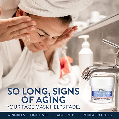 Hyaluronic Acid Facial Mask: Brightening, Hydrating Anti-Aging 5oz