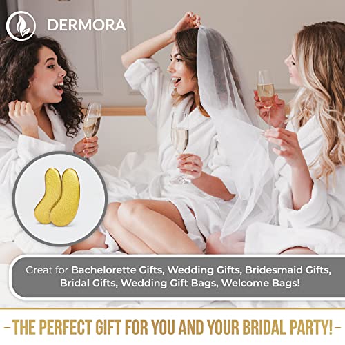 DERMORA Golden Glow Eye Patches - Rejuvenating Treatment