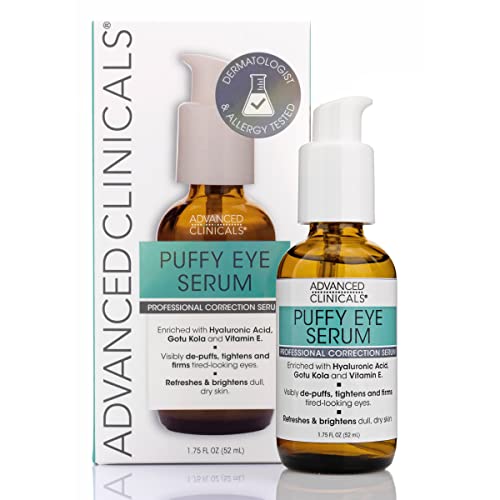 Advanced Clinicals Puffy Eye Serum + Anti Aging