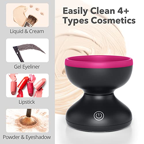 Alyfini Electric Makeup Brush Cleaner - Portable USB Tool