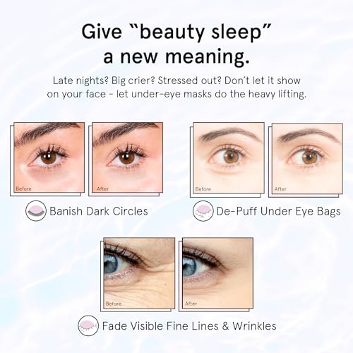 Grace & Stella Purple Eye Treatment Gel Patches - Vegan