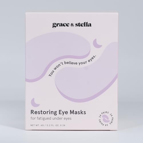 Grace & Stella Purple Eye Treatment Gel Patches - Vegan