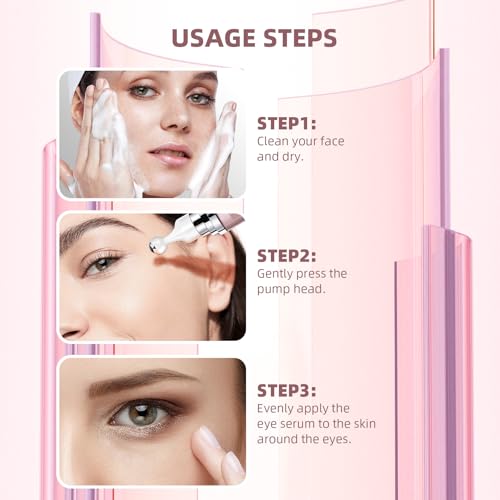 Caffeine Eye Cream & Serum for Dark Circles & Puffiness