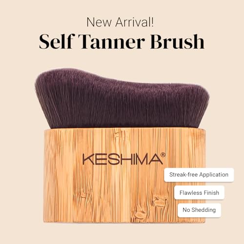 KESHIMA Flat Top Kabuki Makeup Brush