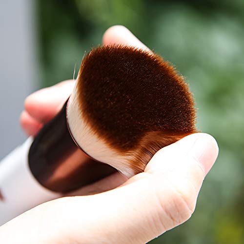 DUcare Flat Top Kabuki Foundation Brush - Rose Gold