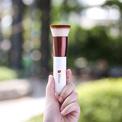DUcare Flat Top Kabuki Foundation Brush - Rose Gold