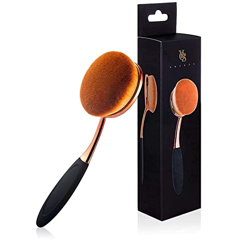 Yoseng Large Oval Foundation Brush for Flawless Application