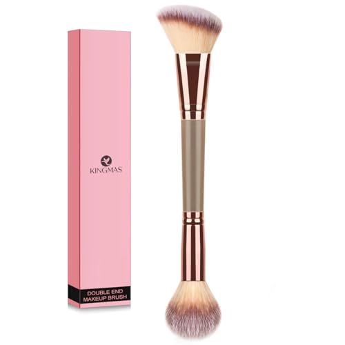 KINGMAS Double-Ended Contour and Blending Makeup Brush