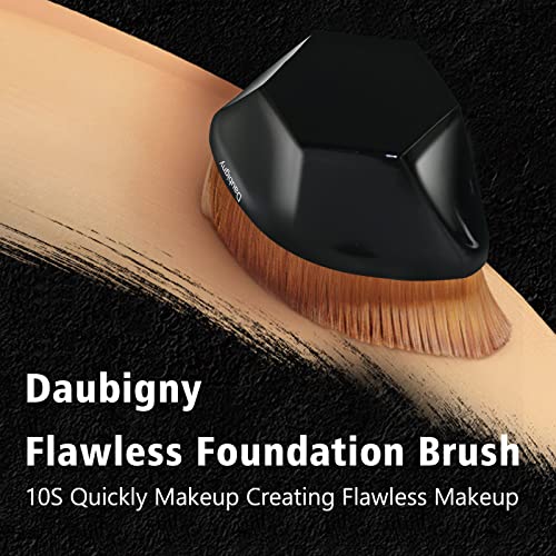 Flat Top Kabuki Makeup Brush with Protective Case