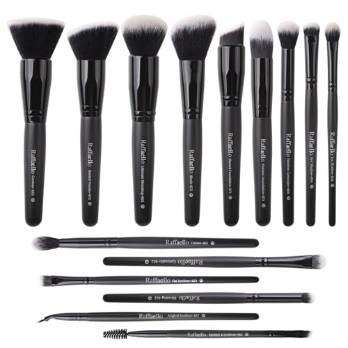 15-Piece Raffaello Premium Makeup Brush Set