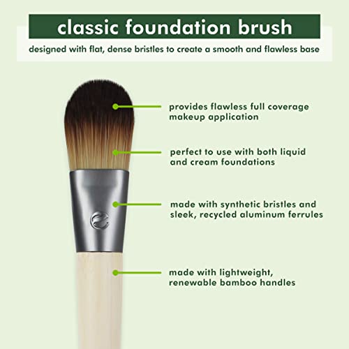 EcoTools Classic Foundation Brush for Natural Makeup