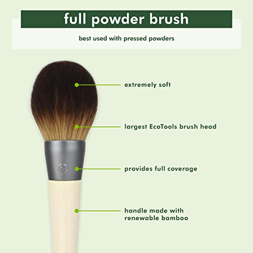 EcoTools Fluffy Powder Brush for Loose & Pressed Makeup