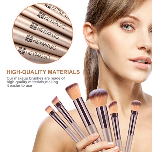 Champagne Gold 15PCS Professional Makeup Brush Set