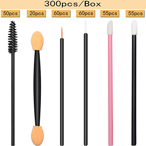 300pcs Makeup Tool Kit with Organizer Box