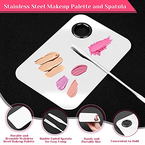 Shynek Disposable Makeup Applicators and Mixing Tray Set