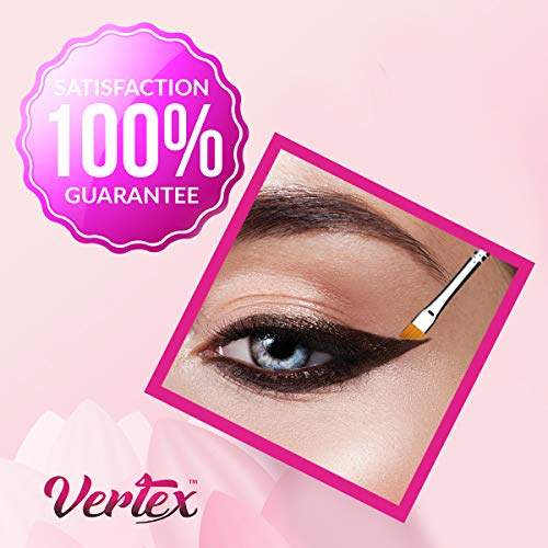 Angled Eyeliner Brush Set for Precise Application