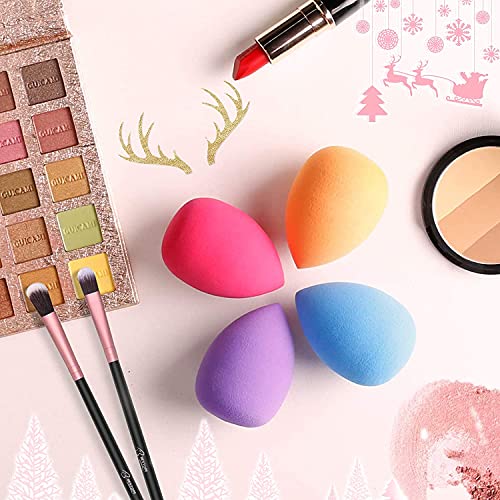 Rose Gold 16-Piece Makeup Brush & Sponge Set