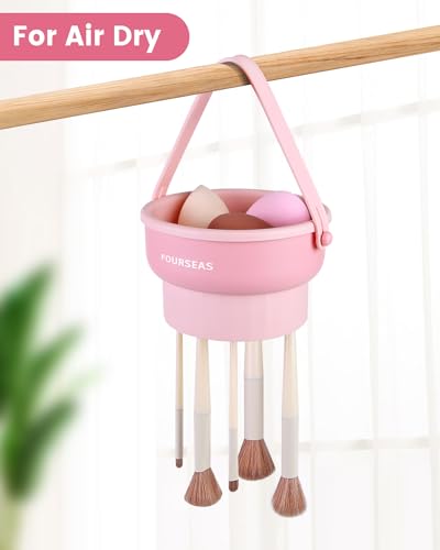 3-in-1 Silicone Makeup Brush Cleaner and Organizer