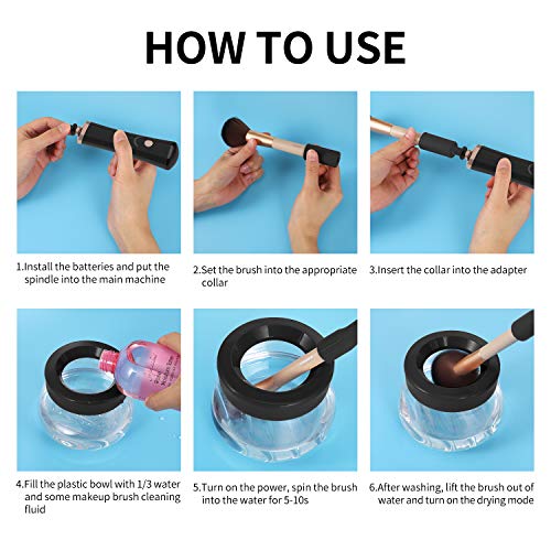Senbowe Electric Makeup Brush Cleaner and Dryer