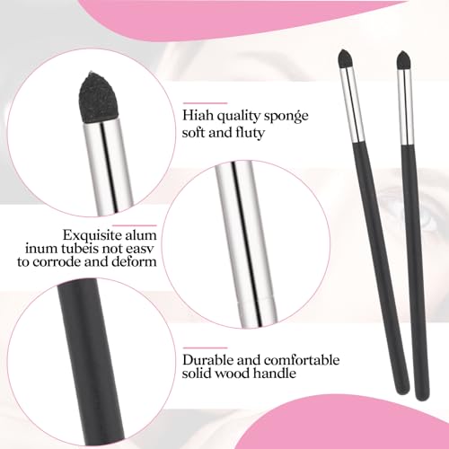 4-Piece Professional Eyeliner Smudge Brush Set