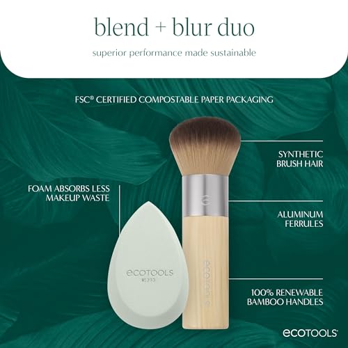 EcoTools Blend + Blur Brush & Sponge Duo