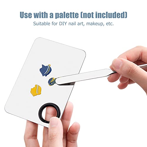 Ergonomic Stainless Steel Makeup Spatula Tool