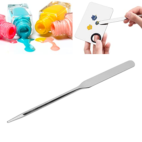 Ergonomic Stainless Steel Makeup Spatula Tool