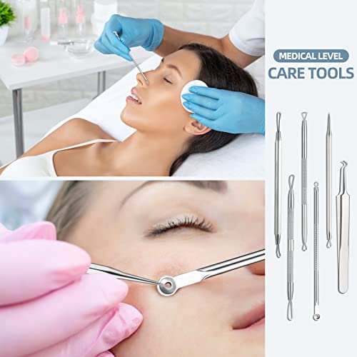 6-Piece Blackhead Remover Tool Set with Case