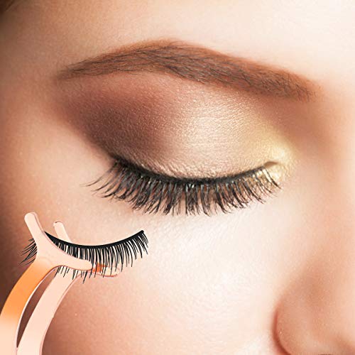 Rose Gold Eyelash Applicator & Eyebrow Tool Set