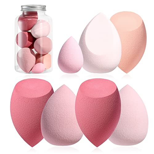 BS-MALL Makeup Sponge Set: 7 Pieces Blender Sponges