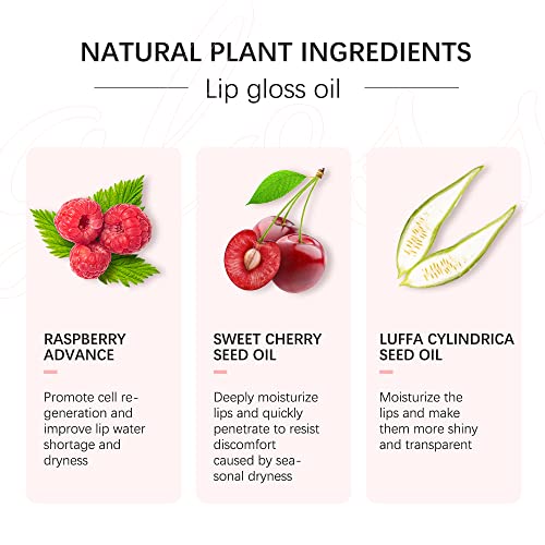 Rosewood Hydrating Lip Glow Oil & Gloss