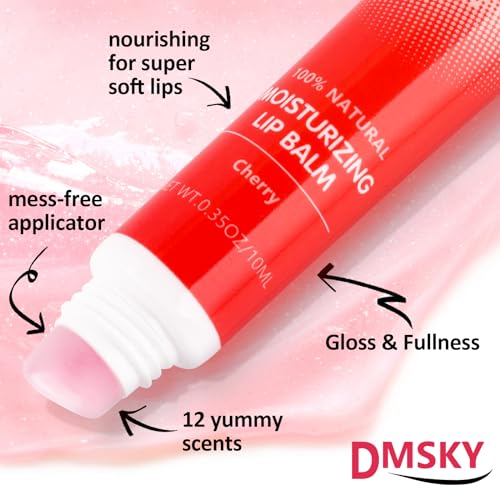 Dmsky 12-Pack Hydrating Lip Gloss Set