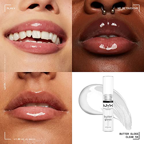 NYX Butter Gloss in Sugar Glass - Non-Sticky Lip