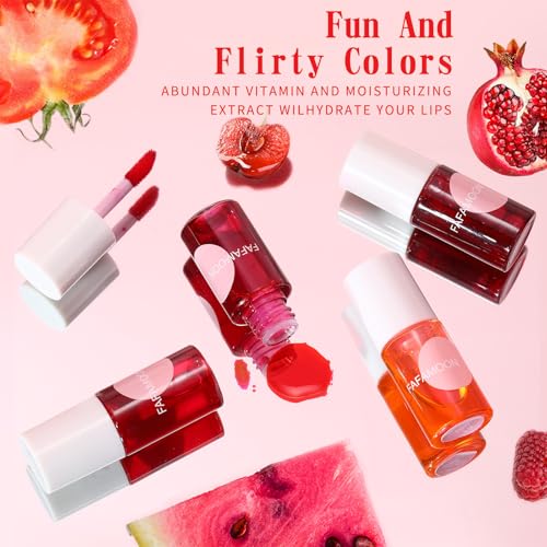 FAFAMOON Long-Lasting Moisturizing Lip Gloss Set