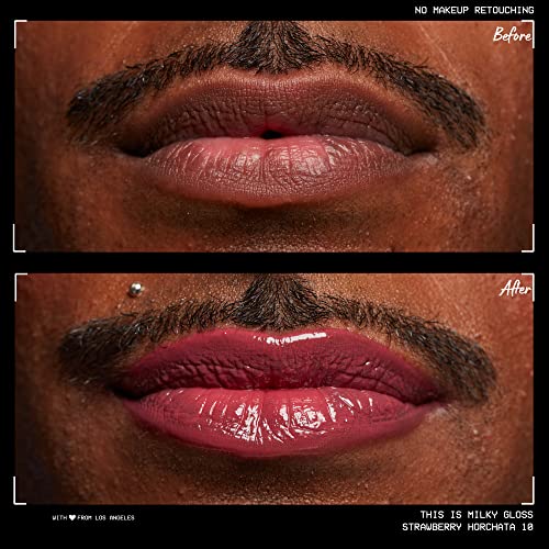 NYX Milky Gloss Lip Gloss - Strawberry Horchata