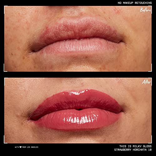 NYX Milky Gloss Lip Gloss - Strawberry Horchata