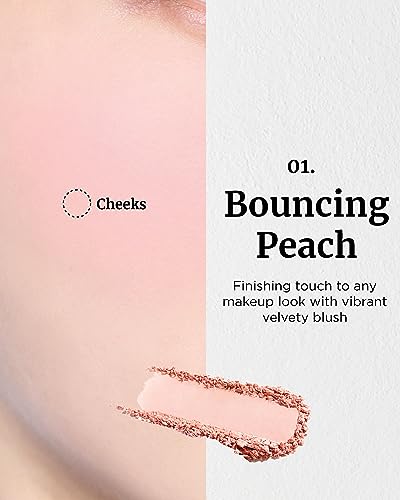 VDL Bouncing Peach Cheekstain - Velvet Blush 0.2oz