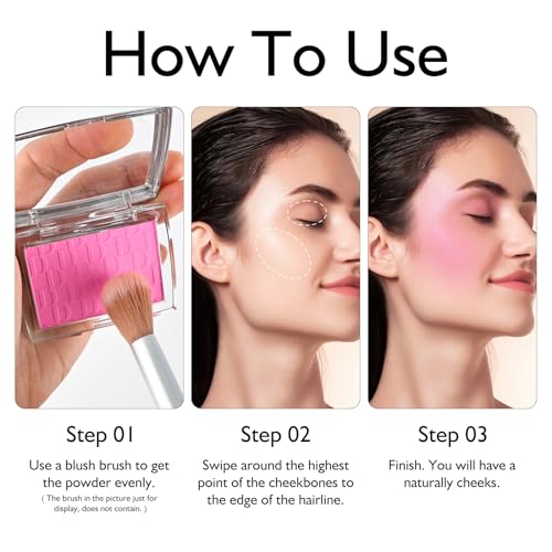 KYDA Radiant Glow Powder Blush - Cherry Shade