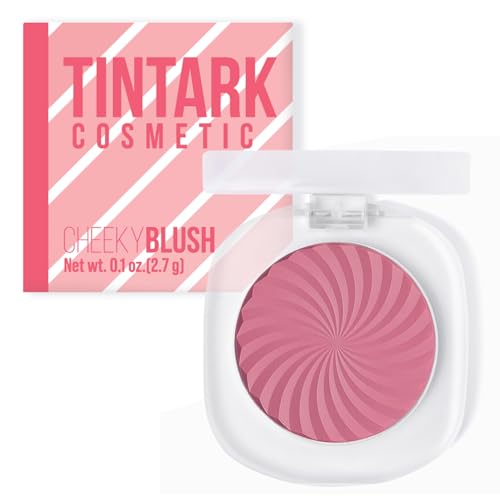 TINTARK Vegan Matte Blush Palette - Mauve & Peach