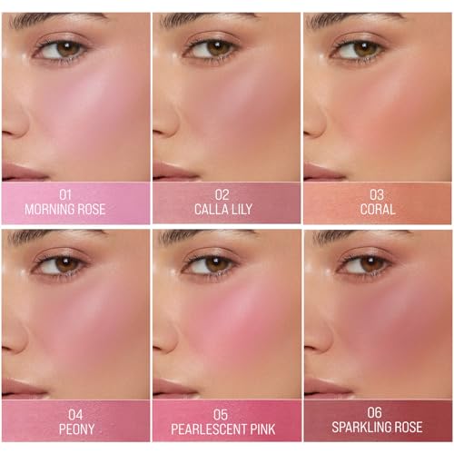 TINTARK Vegan Matte Blush Palette - Mauve & Peach