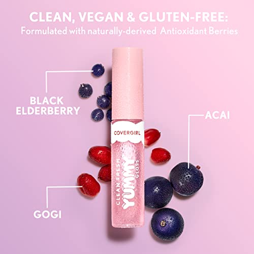 COVERGIRL Clean Fresh Yummy Gloss - Sheer Vegan Formula